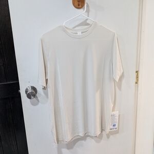 lululemon athletica Off-White Short Sleeve Tee